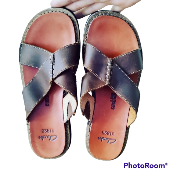 Clarks Other - Clarks men's leather sandals 7